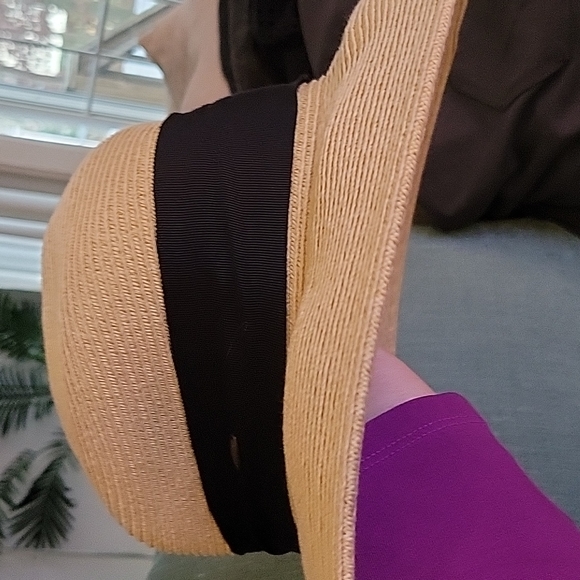 Scala Straw Brimmed Garden Boating Hat - Picture 9 of 9